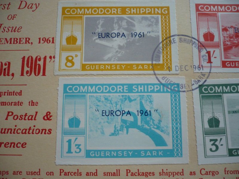 Europa 1961 - Commodore Shipping Co. Ltd. - Guernsey to Sark