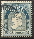 Ireland; 1923: Sc. # 68: Wmk. 44  Used Single Stamp