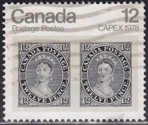 Canada 753 Queen Victoria CAPEX '78 12¢ 1978