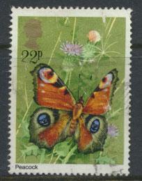 Great Britain SG 1153 - Used - Butterflies