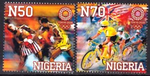 NIGERIA 2020 TOKYO OLYMPICS JEUX OLYMPIQUES OLYMPISCHE SPIELE