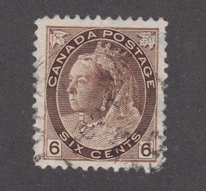 Canada #80 Used Numeral Issue