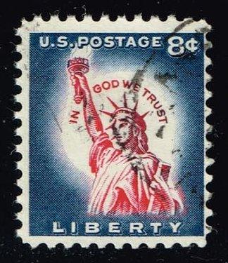 US #1042 Statue of Liberty; used (0.25)