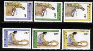 Chad 1997 Women Sc 759-764 MNH A1933