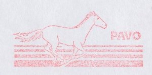 Meter cover Netherlands 1994 Horse