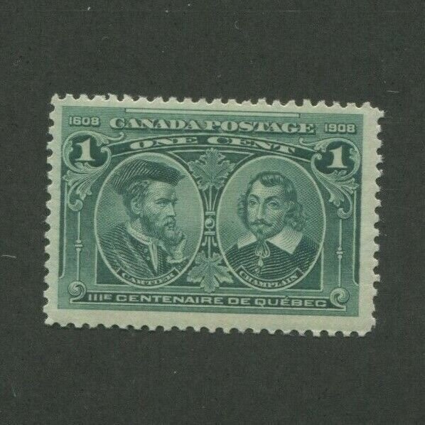 1908 Canada Postage Stamp #97 Mint Lightly Hinged F/VF