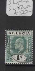 St Lucia SG 67 VFU (5dur) 