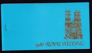 British Virgin Islands 537-538 Royal Wedding Booklet MNH VF