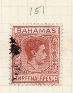 Bahamas 1938 Early Issue Fine Used 1.5d. 277370