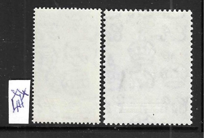 BECHUANALAND SCOTT #147-148 1948 SILVER WEDDING ISSUE- MINT LIGHT HINGED