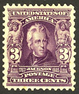 U.S. #302 MINT OG HR