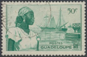 Guadeloupe    SC# 191 Used  Woman see details & scans