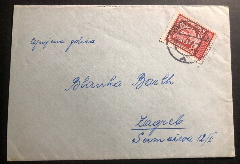 1943 Varazdi Croatia Germany State Cover To Zagreb