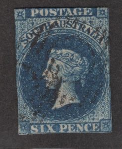 South Australia Sc#3 used