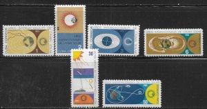 Cuba 958-963 IQSY set MNH