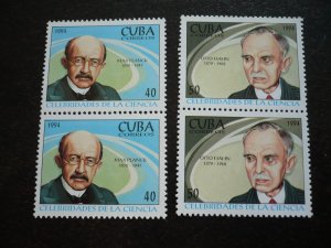 Stamps - Cuba - Scott# 3580-3585 - MNH Set of 6 stamps in Pairs