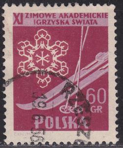 Poland 726 XI World Student Winter Games 1956