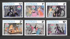 Antigua # 592-97 MNH Disney - Sleeping Beauty