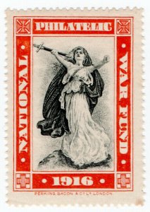 (I.B) Cinderella Collection : National Philatelic War Fund