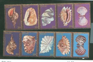 Palau #41-50 Mint (NH) Single (Complete Set) (Paintings)