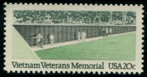 2109 US 20c Vietnam Vet Memorial, MNH