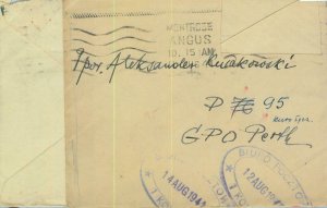 95335 - GB - POSTAL HISTORY -  Set of 2 COVERS - POLISH TROOPS West I Corps 1941