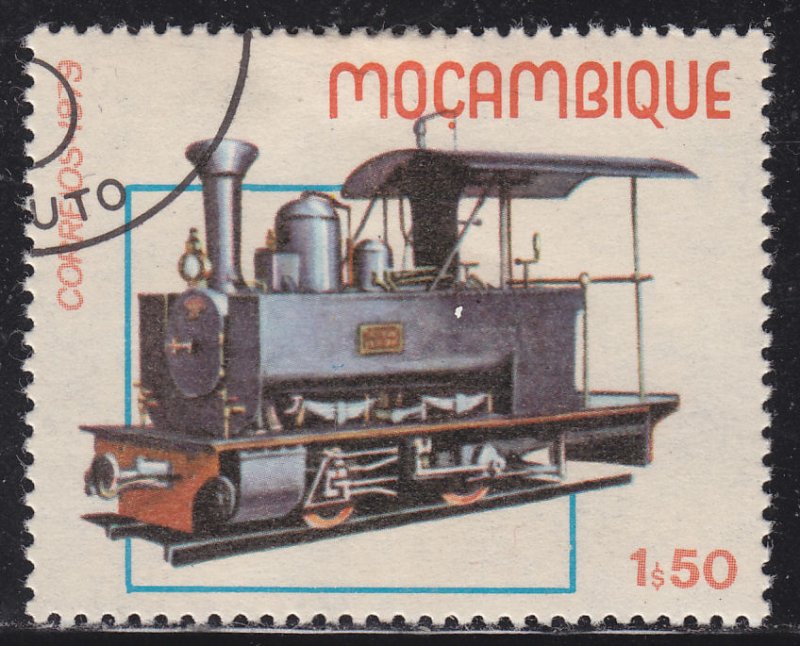 Mozambique 657  Historic Locomotives 1979