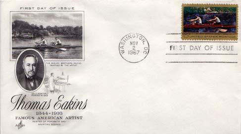 United States, First Day Cover, Art