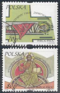 Poland ~ #3501-02 ~ Easter ~ Used Set