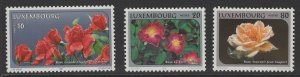 LUXEMBOURG SG1441/3 1997 ROSES MNH