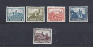 Germany, B44-B48, Various Scenes Singles, **Hinged** #1  (LL)