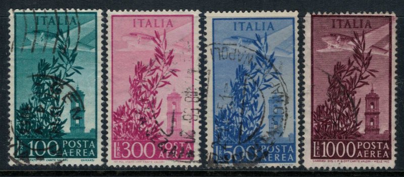 Italy #C123-6  CV $4.45