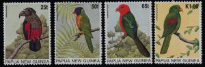 Papua New Guinea 889-92 MNH Birds, Parrots