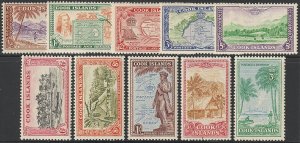 EDSROOM-16701 Cook Islands 131-140 MNH 1949 Complete CV$46.40