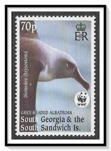 South Georgia #293 Grey-headed Albatross WWF NG