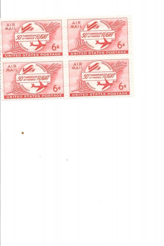 Scott US # C47, MNH Block of 4