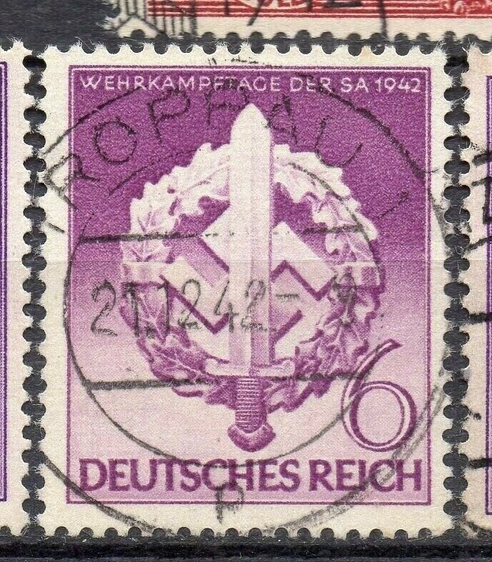 Germany 1942 Early Issue Fine Used 6pf. NW-105205