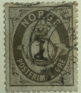 AlexStamps NORWAY #22 XF Used 