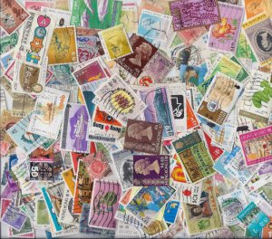 Hong Kong Stamp Collection - 300 Different Stamps