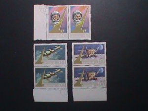 ​KOREA-1975 SC#1304-06   COSMONAUTS DAY CTO BLOCK VF WE SHIP TO WORLD WIDE