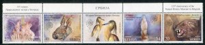 1563 SERBIA 2020 - Fauna - Natural History Museum in Belgrade - MNH Set