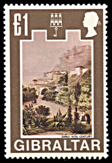 Gibraltar 271, MNH, Prince Edward Gate