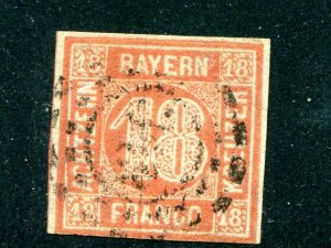 Bavaria #14a Used F-VF