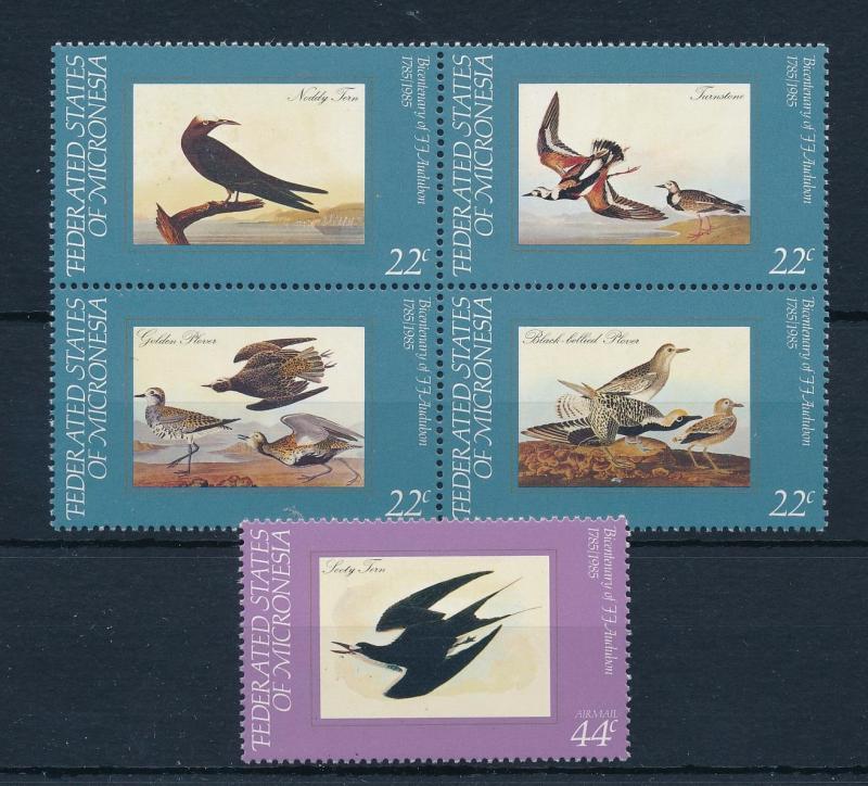 [51768] Micronesia 1985 Birds Vögel Oiseaux Ucelli   MNH