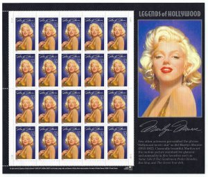 U.S.#2967 MARILYN MONROE, ACTRESS  MINT, VF, NH   FULL SHEET @ FACE VALUE!