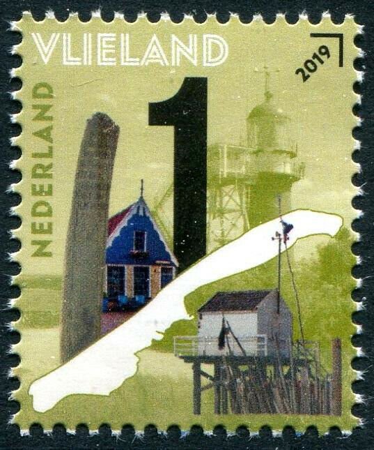 HERRICKSTAMP NEW ISSUES NETHERLANDS Sc.# 1582 Beautiful Neth. 2019 Vlieland