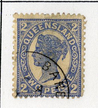 QUEENSLAND 114 USED SCV $7.50 BIN $3.00 ROYALTY