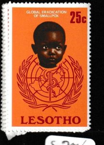 Lesotho Smallpox SC 254-5 MNH (10gde)