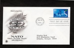 3354 NATO, FDC PCS addressed