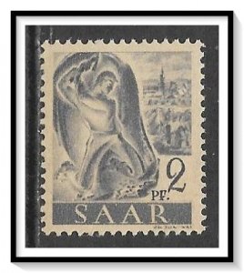 Saar #155 Miner MNH